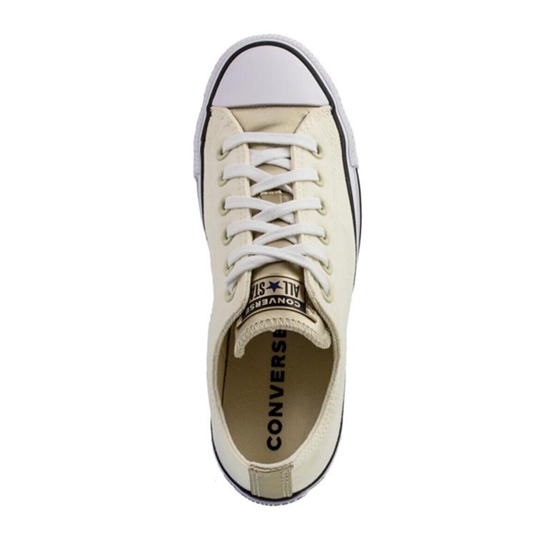 Converse Chuck Taylor All Star Mono Metal Kadın Krem Sneaker