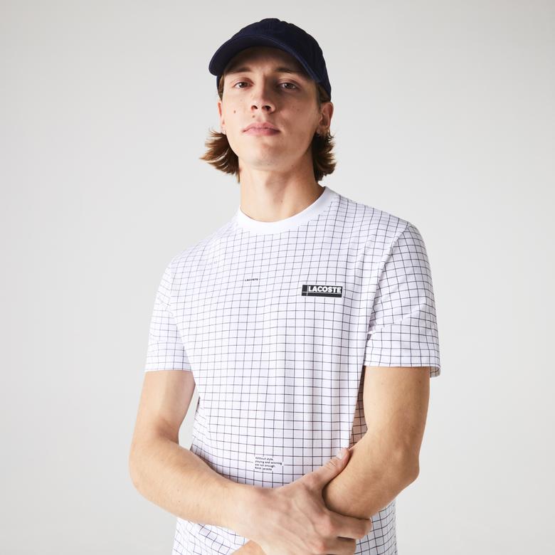 Lacoste Erkek Beyaz T-Shirt