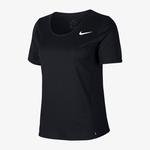 Nike City Sleek Kadın Siyah T-Shirt