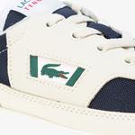 Lacoste G80 OG 120 1 SMA Erkek Beyaz - Koyu Mavi Spor Ayakkabı