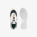 Lacoste G80 OG 120 1 SMA Erkek Beyaz - Koyu Mavi Spor Ayakkabı