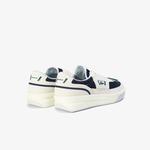 Lacoste G80 OG 120 1 SMA Erkek Beyaz - Koyu Mavi Spor Ayakkabı