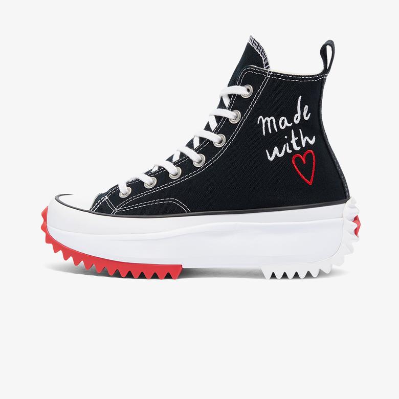 Converse Run Star Hike Hi Unisex Siyah Sneaker