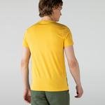Lacoste Erkek Slim Fit Bisiklet Yaka Renk Bloklu Renkli T-Shirt