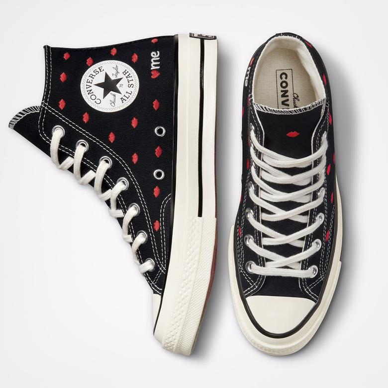 Converse Crafted With Love Chuck 70 Kadın Siyah Sneaker