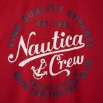 Nautica Erkek Kırmızı Baskılı T-Shirt