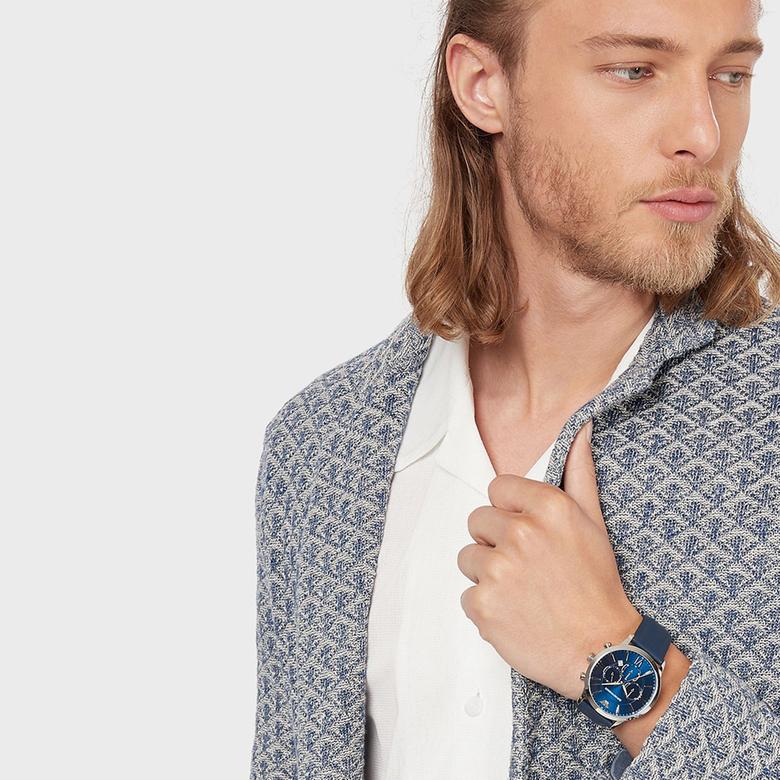 Emporio Armani Erkek Mavi Saat