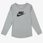 Nike Kadın Gri T-Shirt