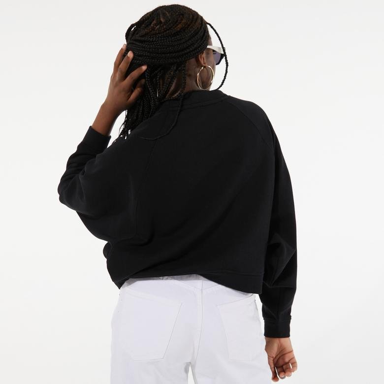 Only Kadın Siyah Sweatshirt