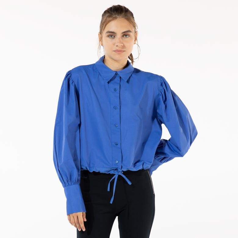 Mısole Kadın Mavi Gömlek