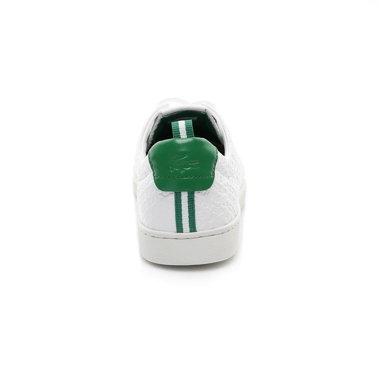 Lacoste Carnaby Evo 119 Erkek Beyaz-Yeşil Sneaker