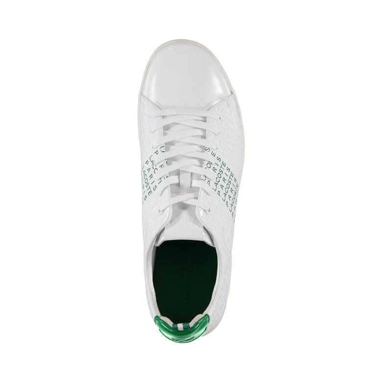 Lacoste Carnaby Evo 119 Erkek Beyaz-Yeşil Sneaker