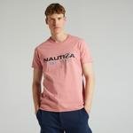 Nautica Standart Fit Erkek Pembe T-shirt