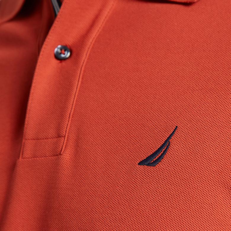 Nautica Erkek Kırmızı Classic Fit Kısa Kollu Polo