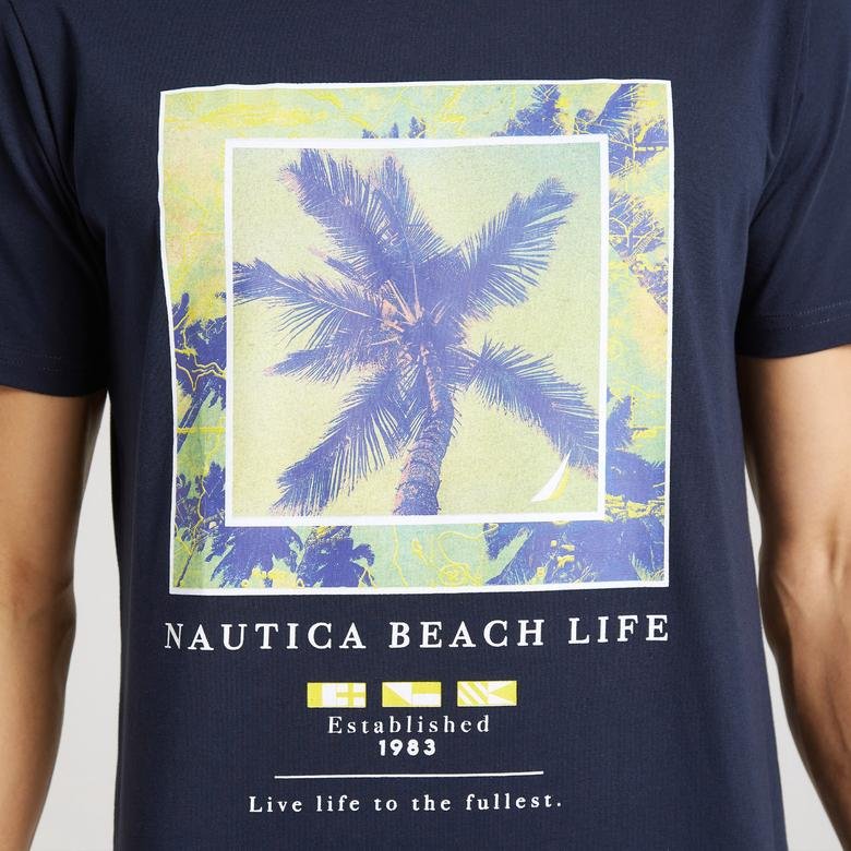 Nautica Standart Fit Erkek Lacivert T-shirt