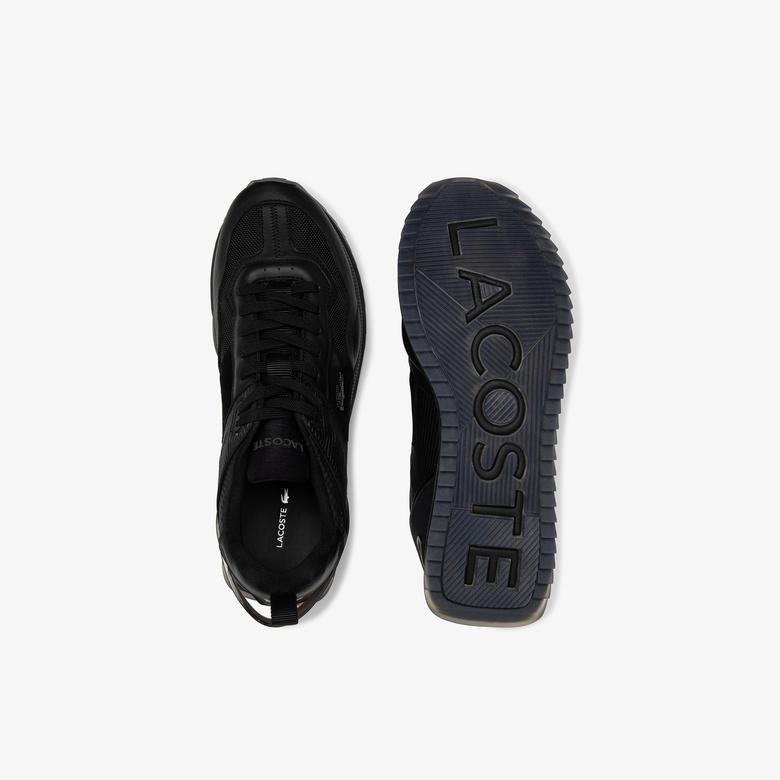 Lacoste Court Break Erkek Deri Siyah - Gümüş Spor Ayakkabı