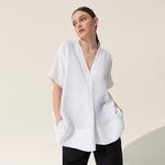 BAQA Oversize Kadın Ekru Bluz
