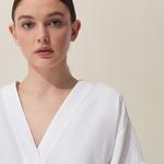 BAQA Oversize Kadın Ekru Bluz