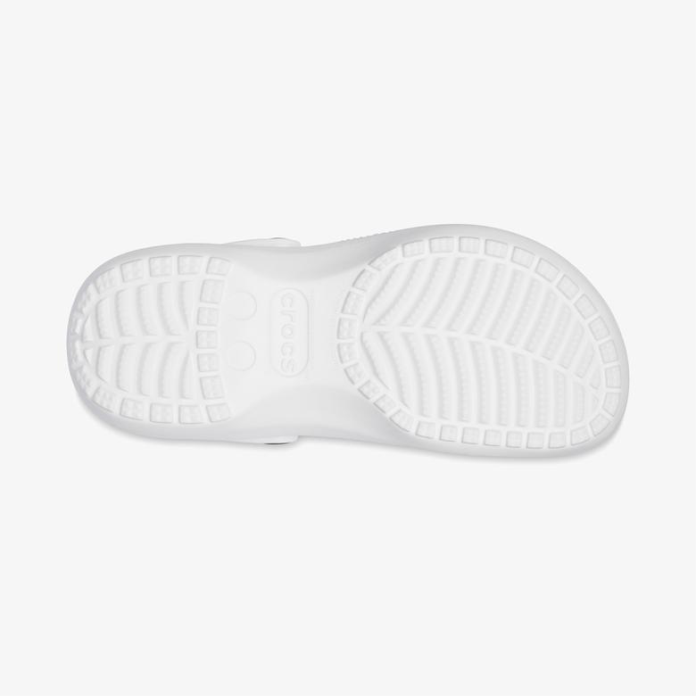 Crocs Classic Platform Clog Kadın Beyaz Terlik