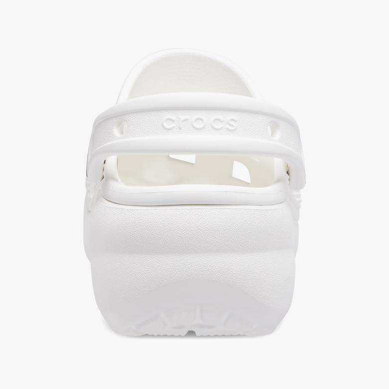 Crocs Classic Platform Clog Kadın Beyaz Terlik