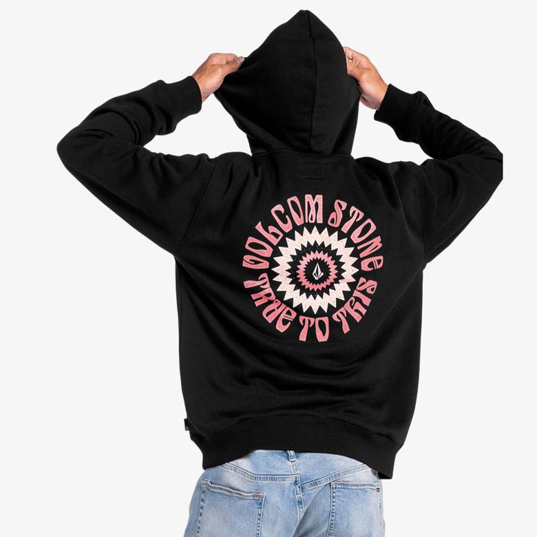 Volcom Catch 91 Erkek Siyah Sweatshirt