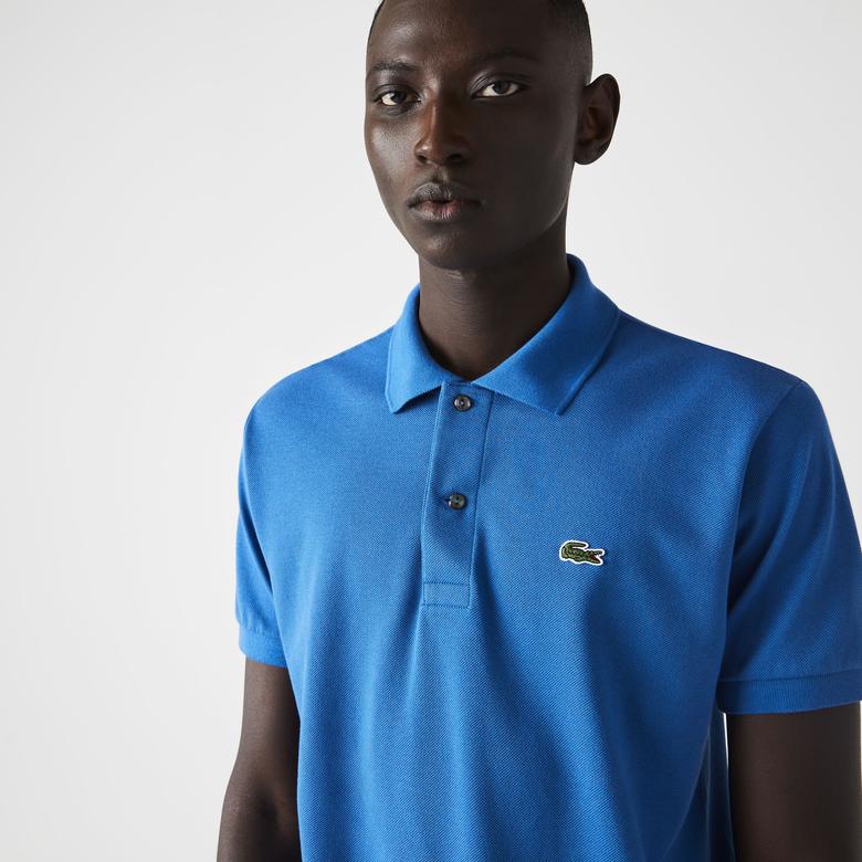 Lacoste Erkek L1212 Classic Fit Mavi Polo