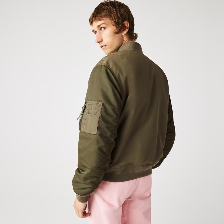 Lacoste Erkek Hakim Yaka Siyah Mont