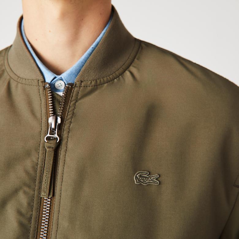 Lacoste Erkek Hakim Yaka Siyah Mont