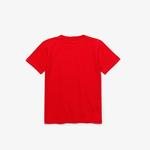 Lacoste Çocuk Bisiklet Yaka Kırmızı T-Shirt