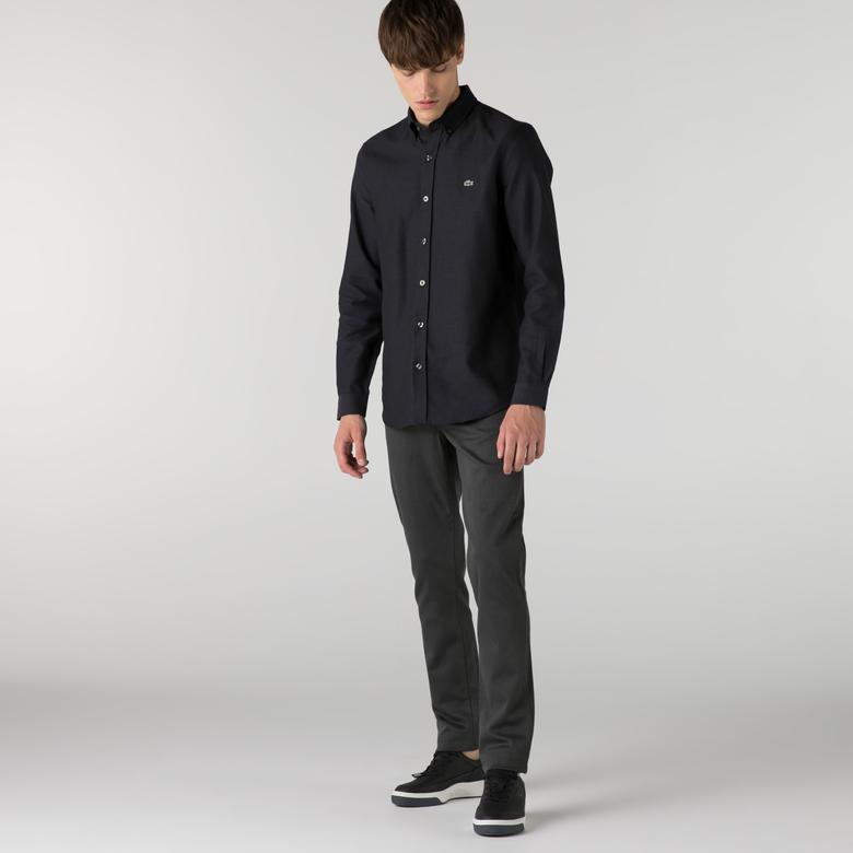 Lacoste Erkek Slim Fit Koyu Gri Pantolon