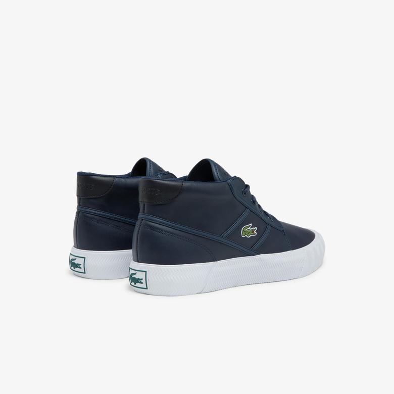 Lacoste Gripshot Chukka Erkek Deri Lacivert - Siyah Spor Ayakkabı