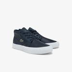 Lacoste Gripshot Chukka Erkek Deri Lacivert - Siyah Spor Ayakkabı