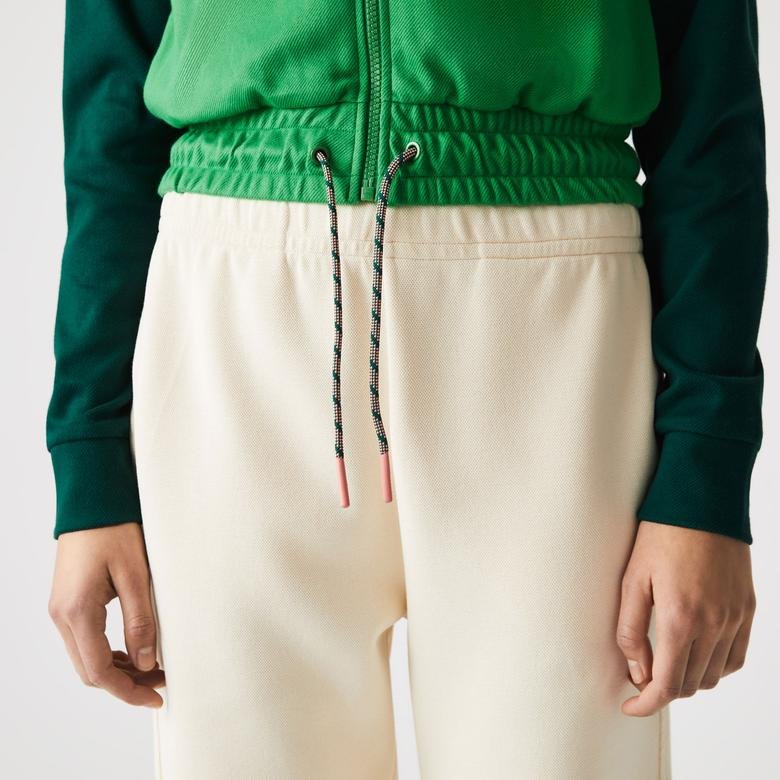 Lacoste SPORT Kadın Regular Fit Kapüşonlu Renk Bloklu Renkli Sweatshirt