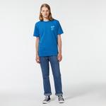 Converse Social Diner Erkek Mavi T-Shirt