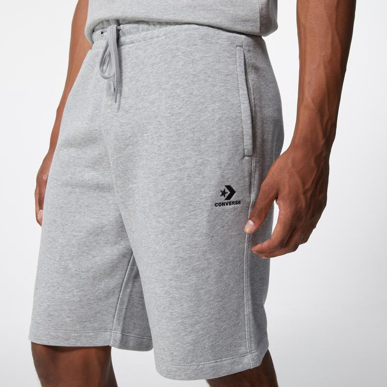 Converse Embroidered Star Chevron Short Erkek Gri Şort