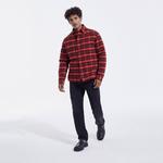 The Kooples Ekoseli Erkek Kırmızı Ceket