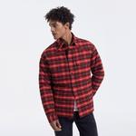The Kooples Ekoseli Erkek Kırmızı Ceket