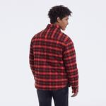 The Kooples Ekoseli Erkek Kırmızı Ceket