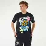 Under Armour Curry Comic Book Erkek Siyah T-Shirt