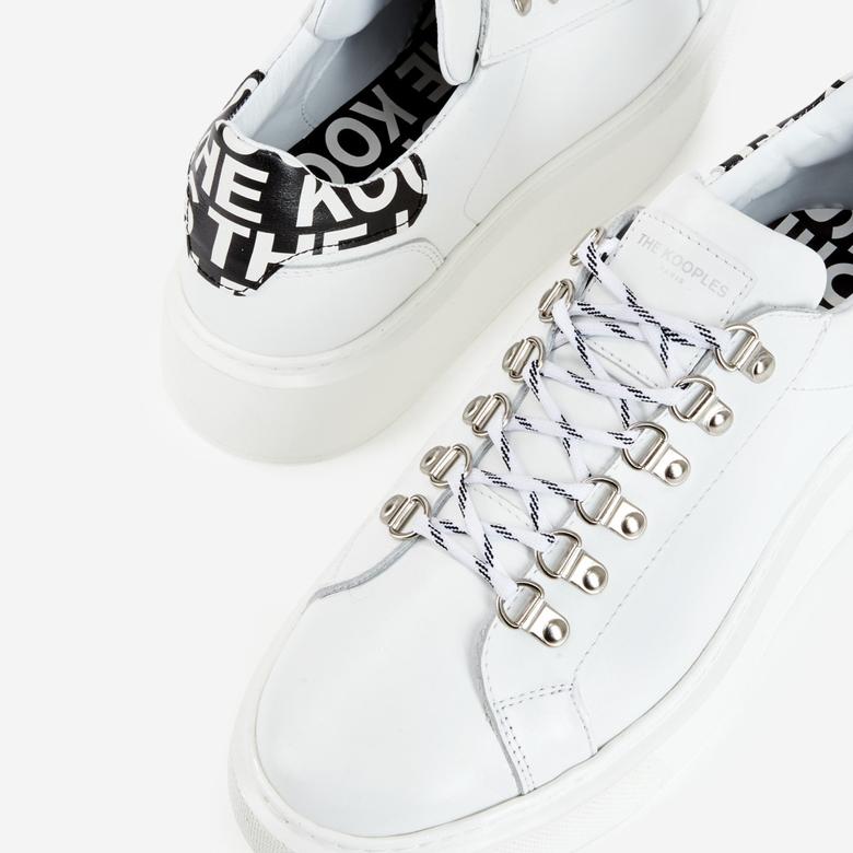 ERKEK BEYAZ DERİ SNEAKER