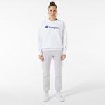Champion Crewneck Kadın Beyaz Sweatshirt