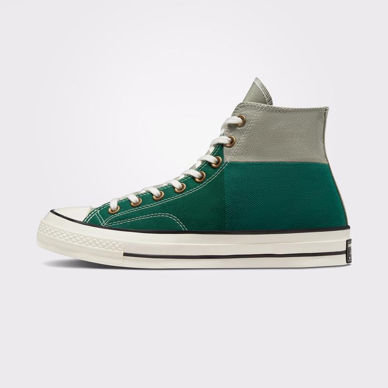 Converse Chuck 70 Colorblocked Unisex Yeşil Sneaker