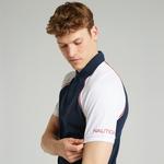 NAUTICA ERKEK LACİVERT SLIM FIT KISA KOLLU POLO