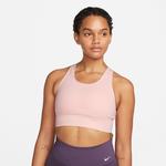 Nike Dri-FIT Swoosh Kadın Pembe Bra