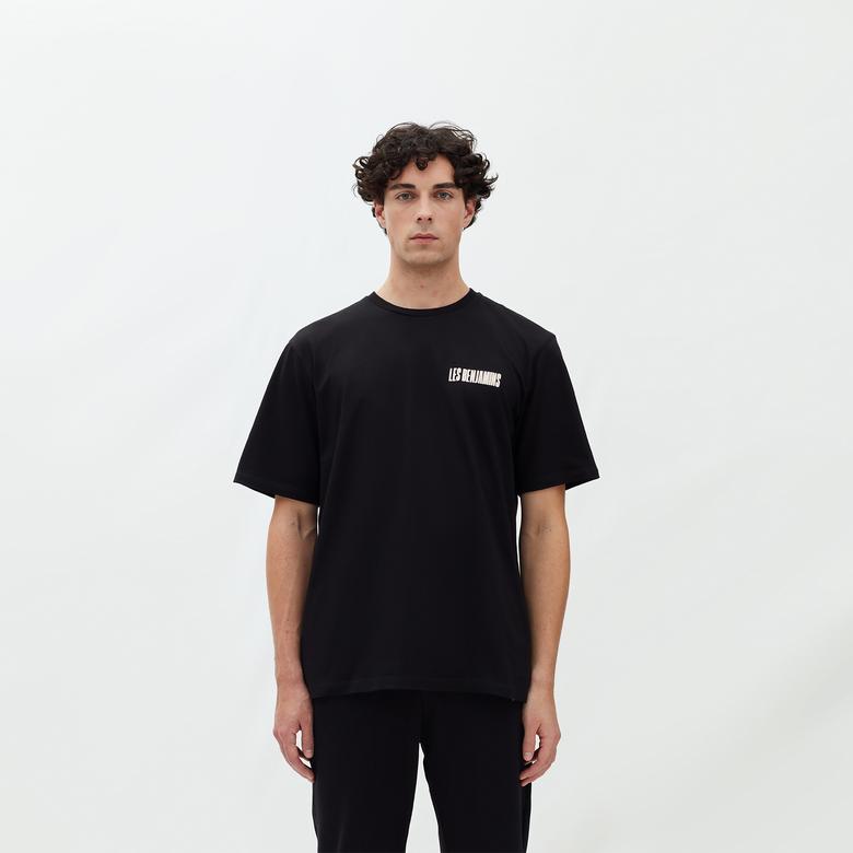 Les Benjamins Exclusives Erkek Siyah T-Shirt