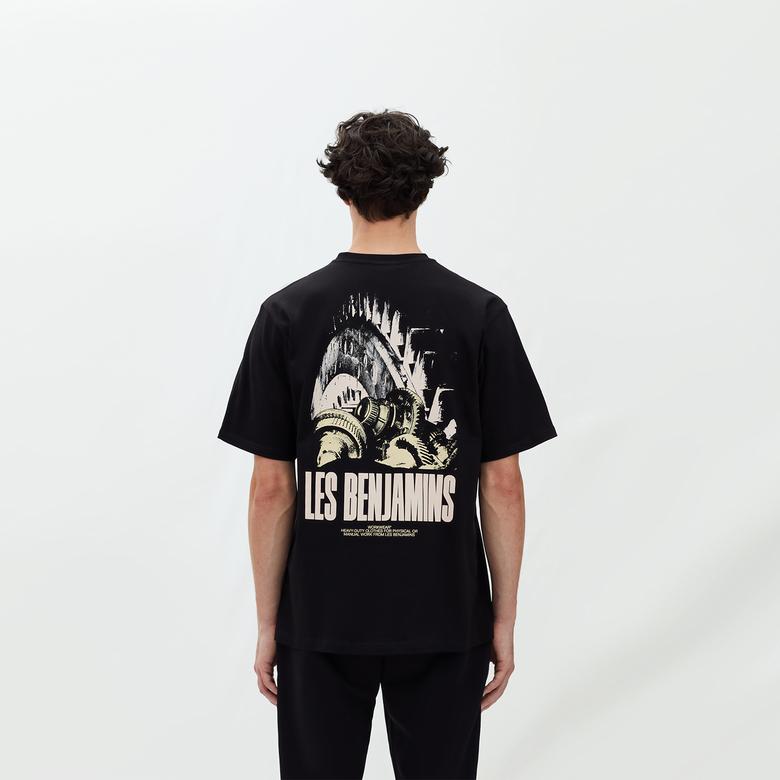 Les Benjamins Exclusives Erkek Siyah T-Shirt