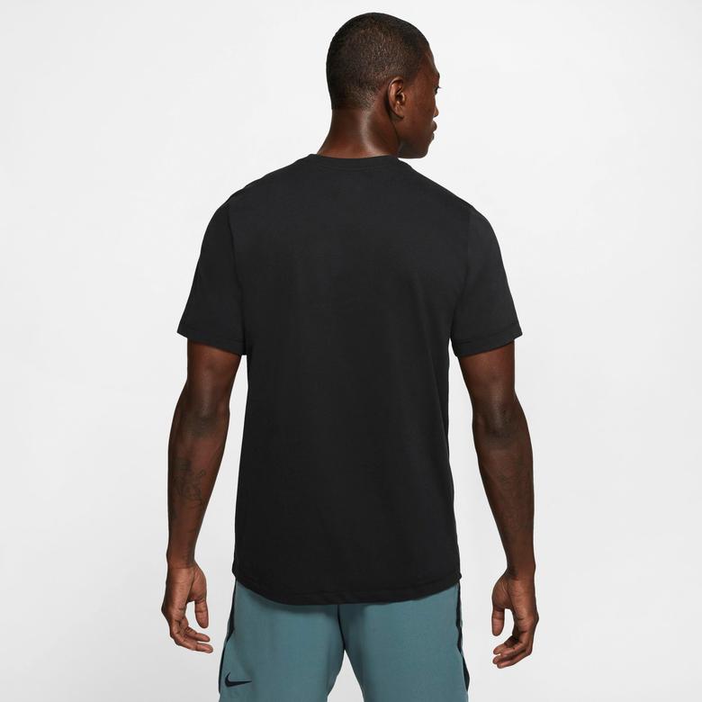 Nike Dri-FIT Dfc Crew Solid Erkek Siyah T-Shirt