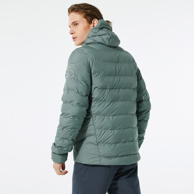 Salomon Sight Storm Hoodie Sedona Sage Erkek Gri Ceket