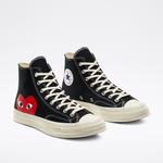 Converse Erkek Siyah, Beyaz, Kırmızı Ayakkabı