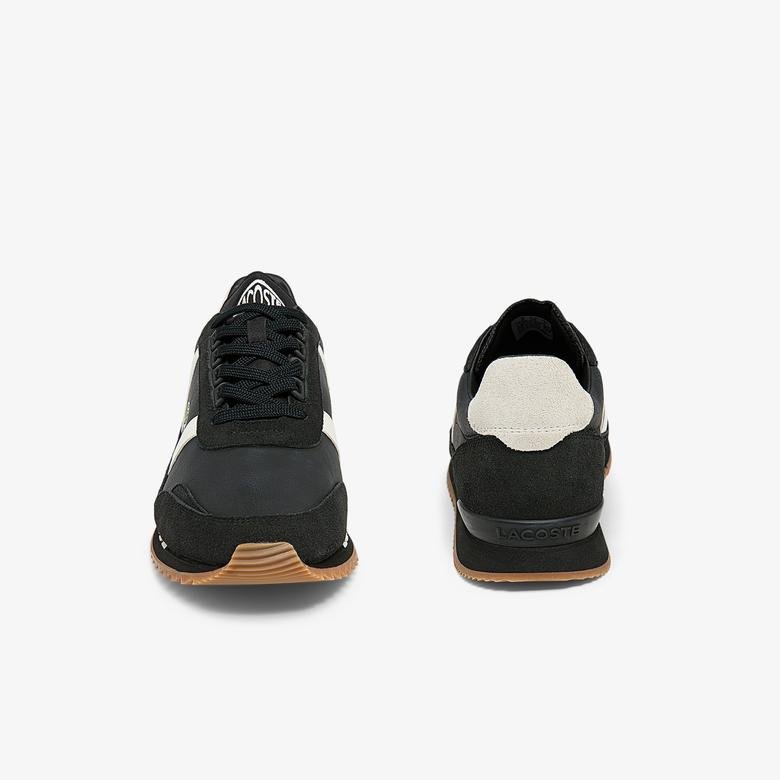 Lacoste Partner Retro Erkek Siyah Sneaker